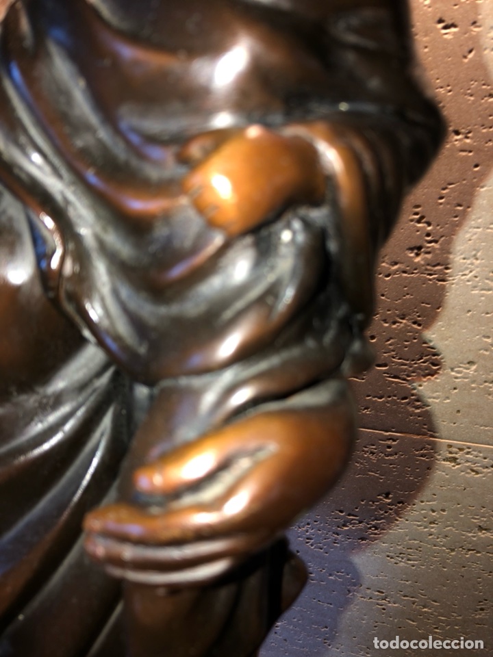 Arte: Virgen hecha en bronce - Foto 7