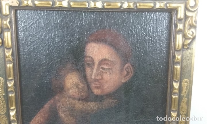Arte: &Oacute;leo adherido a tablex. - Foto 2