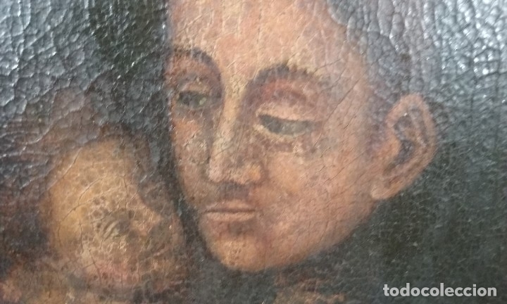 Arte: &Oacute;leo adherido a tablex. - Foto 4