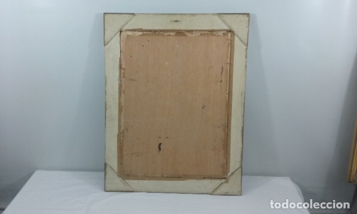 Arte: &Oacute;leo adherido a tablex. - Foto 6