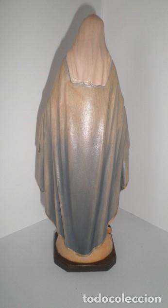 Arte: VIRGEN MILAGROSA EN MADERA (20 CMS.) - Foto 3