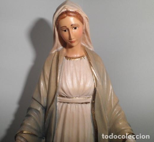 Arte: VIRGEN MILAGROSA EN MADERA (20 CMS.) - Foto 4