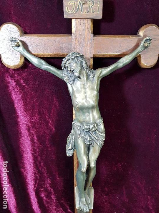 Arte: CRUCIFICADO  EN  BRONCE - Foto 7