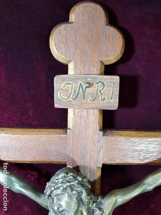 Arte: CRUCIFICADO  EN  BRONCE - Foto 8