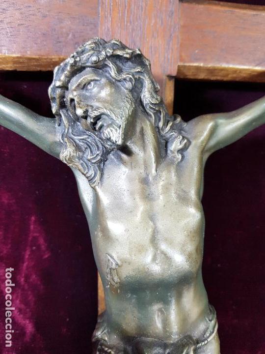 Arte: CRUCIFICADO  EN  BRONCE - Foto 9