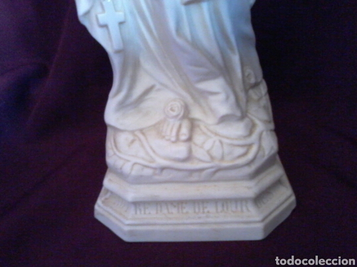 Arte: Virgen de biscuit. - Foto 3