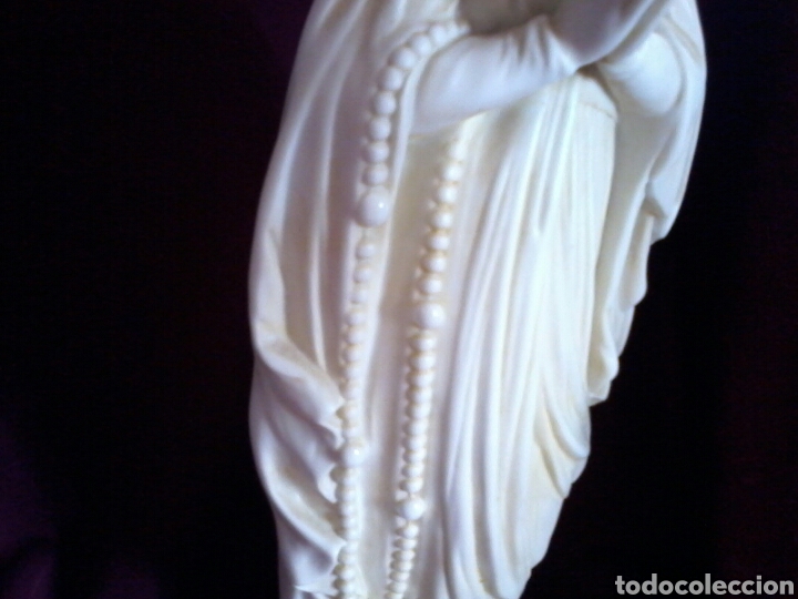 Arte: Virgen de biscuit. - Foto 4