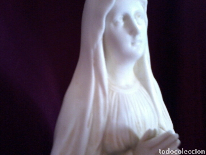 Arte: Virgen de biscuit. - Foto 5