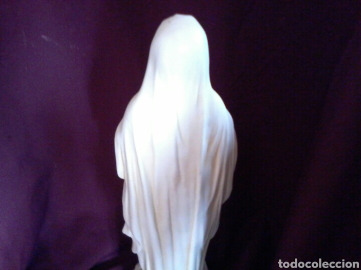 Arte: Virgen de biscuit. - Foto 7