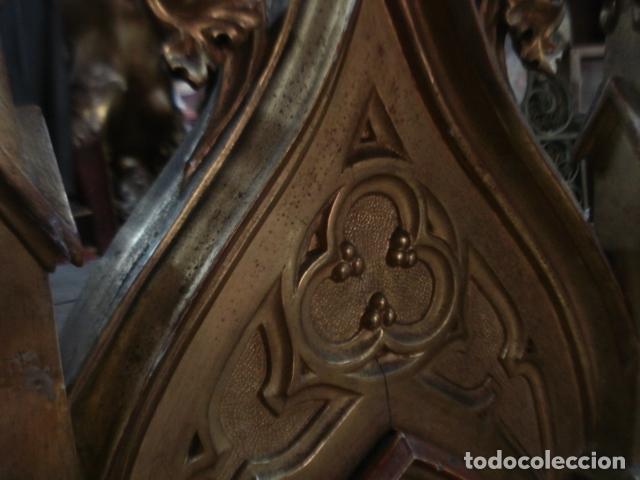 Arte: IMPRESIONANTE TABERNACULO DE MADERA TALLADA SXIX - Foto 4