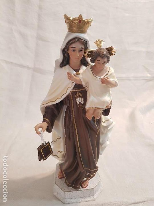 Arte: Virgen del Carmen , fabricada en Olot. - Foto 1