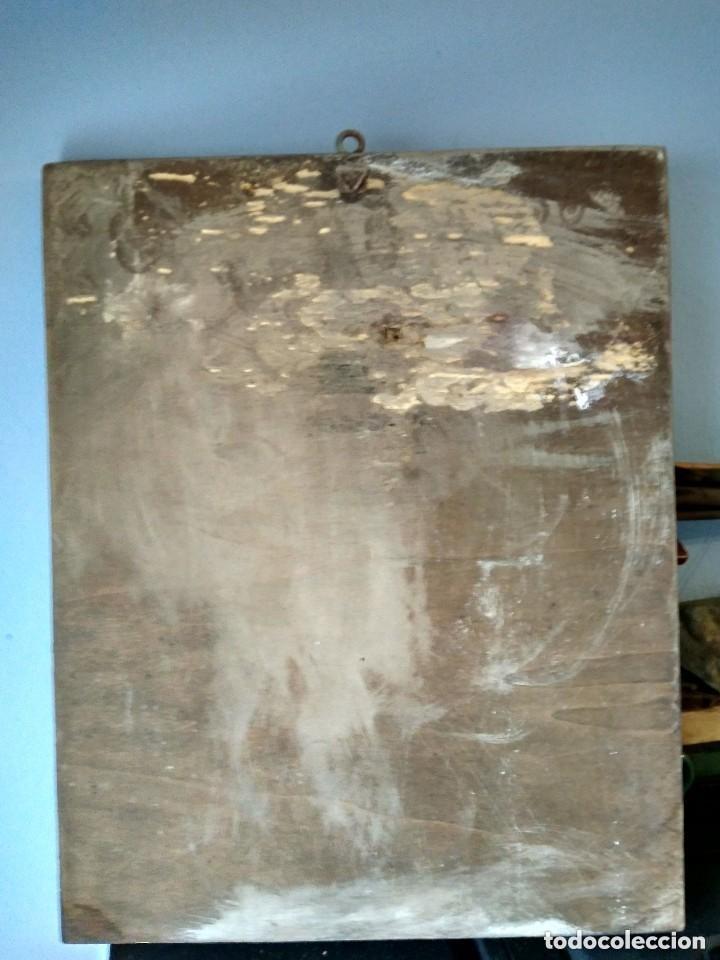 Arte: ICONO DE PANTOCRATOR SOBRE TABLA - ANTIGUO - Foto 8