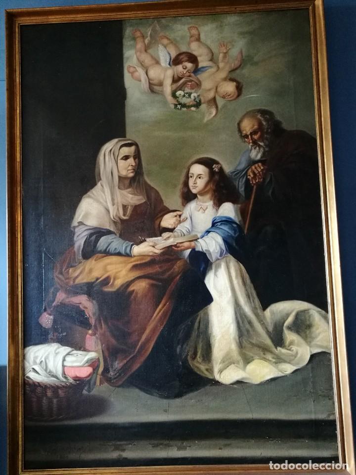 Arte: Cuadro Joaqu&iacute;n agrasot(la educaci&oacute;n de la Virgen) - Foto 1