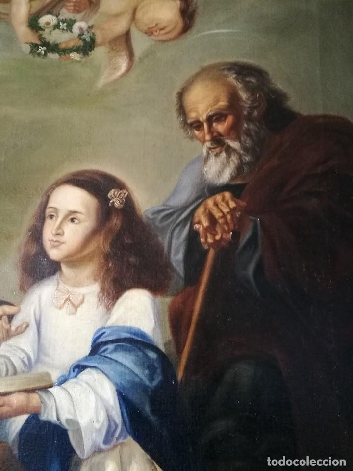Arte: Cuadro Joaqu&iacute;n agrasot(la educaci&oacute;n de la Virgen) - Foto 4