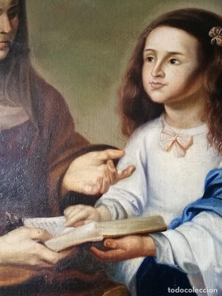Arte: Cuadro Joaqu&iacute;n agrasot(la educaci&oacute;n de la Virgen) - Foto 5