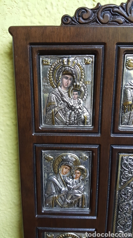 Arte: Plata, PANEL CON ICONOS DE PLATA - Foto 3