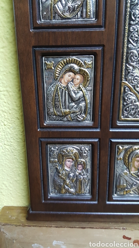 Arte: Plata, PANEL CON ICONOS DE PLATA - Foto 4