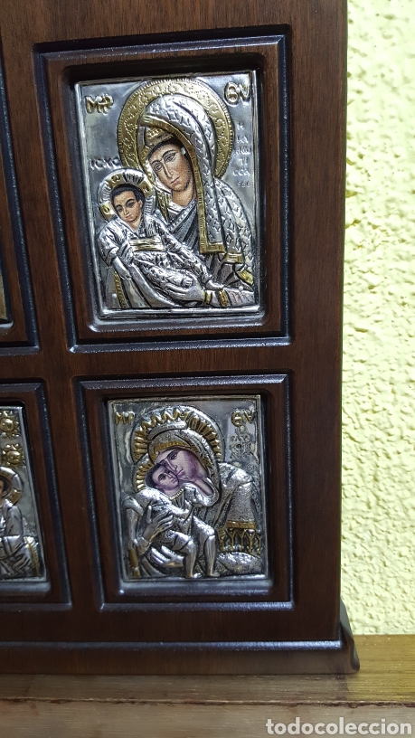 Arte: Plata, PANEL CON ICONOS DE PLATA - Foto 5