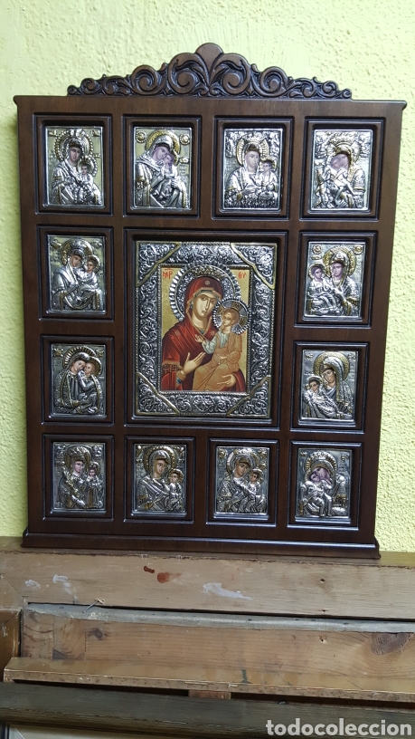 Arte: Plata, PANEL CON ICONOS DE PLATA - Foto 24