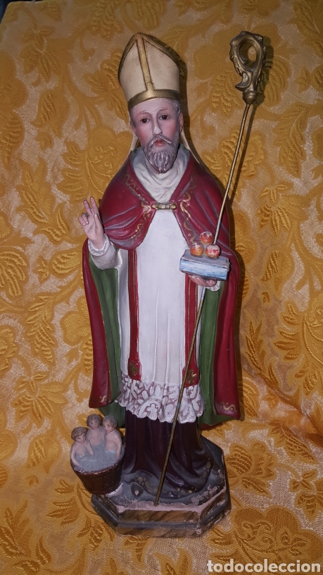 Arte: FIGURA DE SAN NICOL&Aacute;S. OLOT - Foto 1