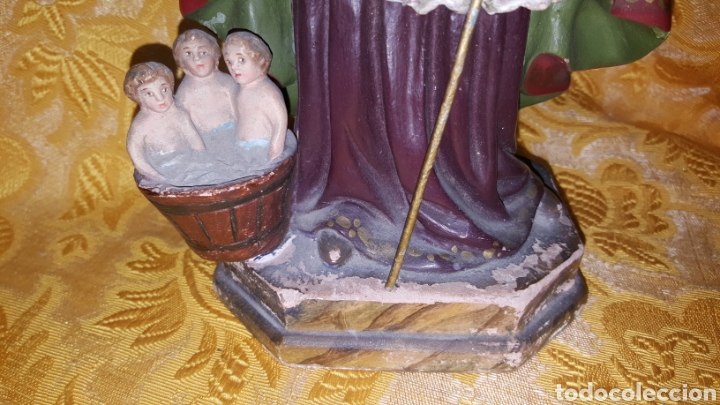 Arte: FIGURA DE SAN NICOL&Aacute;S. OLOT - Foto 8