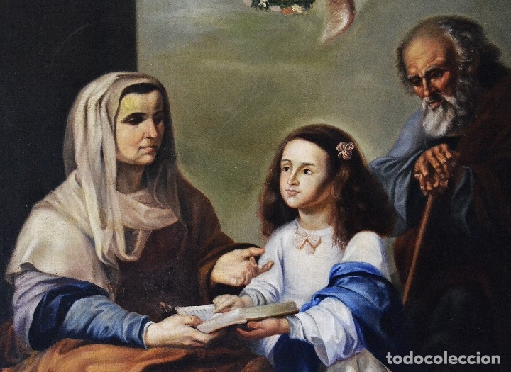 Arte: Cuadro Joaqu&iacute;n agrasot(la educaci&oacute;n de la Virgen) - Foto 10