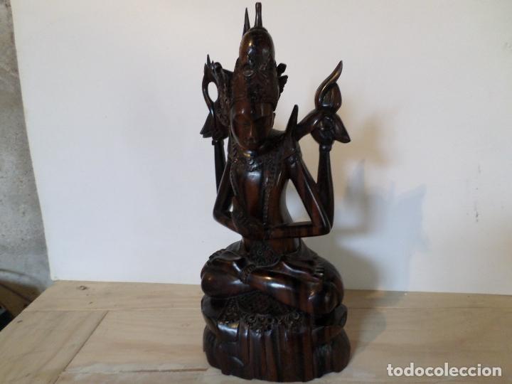 Arte: TALLA EN MADERA DIOSA - Foto 1