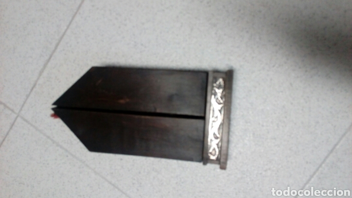 Arte: Tr&iacute;ptico en plata de ley y madera de nogal - Foto 6