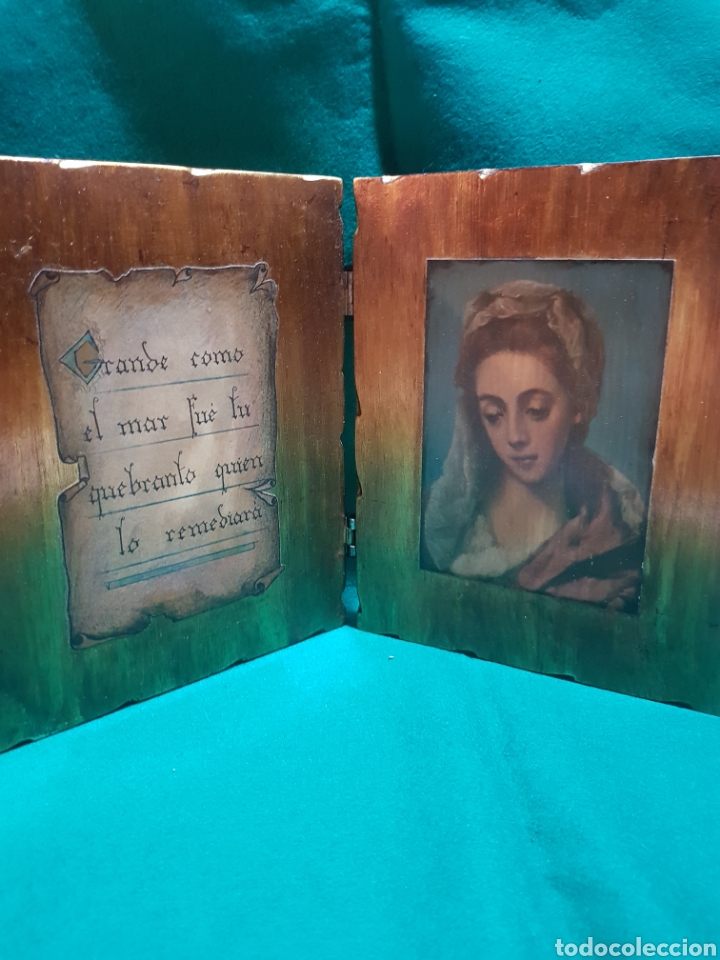 Arte: D&iacute;ptico de la Virgen - Foto 1
