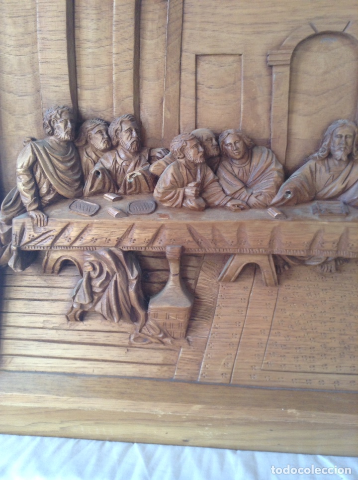 Arte: Santa Cena tallada - Foto 4
