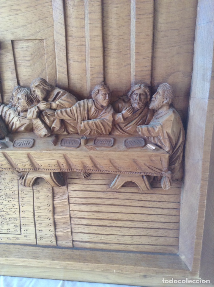 Arte: Santa Cena tallada - Foto 8