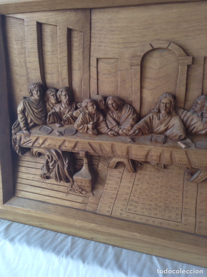 Arte: Santa Cena tallada - Foto 9