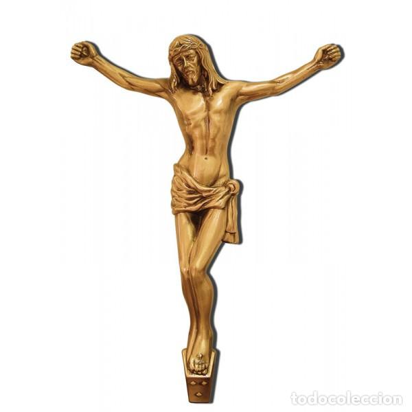 Arte: Cristo bronce de 29 cm. Color bronce - Foto 1