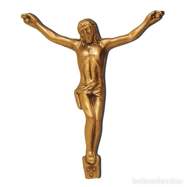 Arte: Cristo bronce de 17 cm. Color bronce - Foto 1