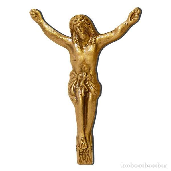 Arte: Cristo bronce de 10 cm. Color bronce - Foto 1