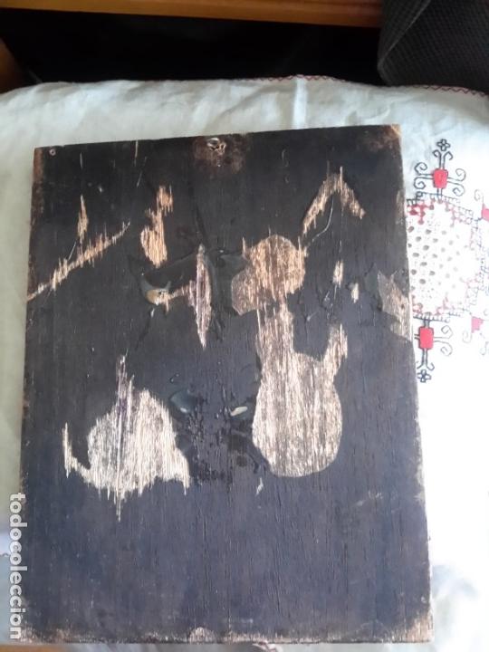 Arte: Antiguo triptico religioso - Foto 3