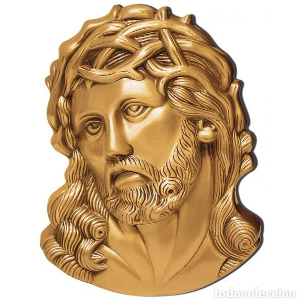 Arte: Cristo espinas bronce 2. Color bronce - Foto 1