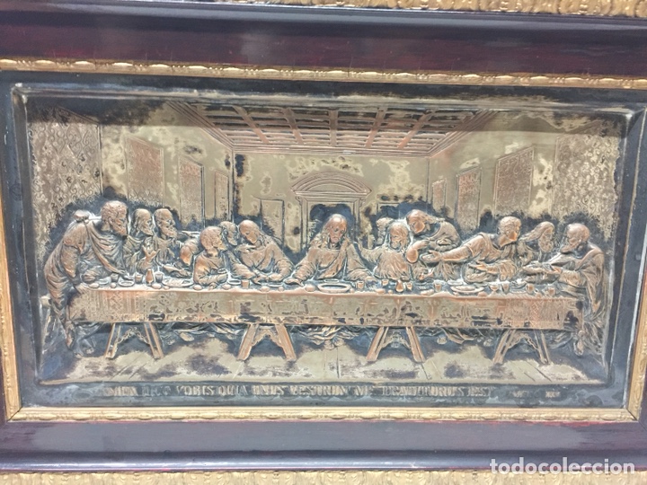 Arte: Cuadro la &uacute;ltima cena 67x42cm - Foto 2