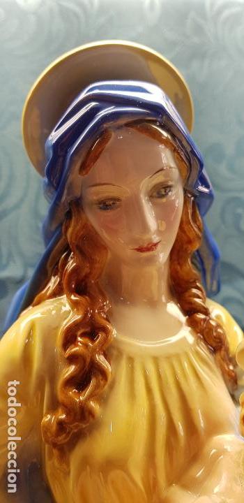 Arte: VIRGEN  CON  NI&Ntilde;O  EN  BRAZOS - Foto 8