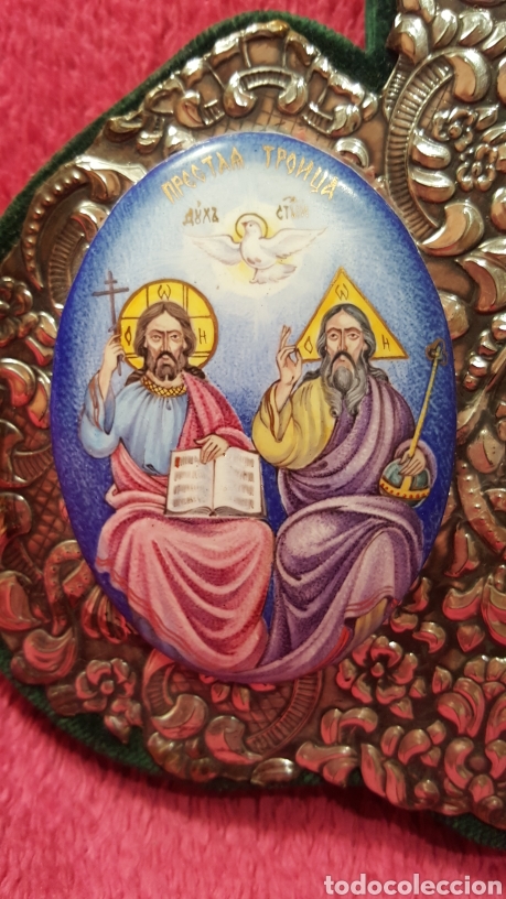 Arte: 3 ICONOS PINTADOS EN MARCO - Foto 2