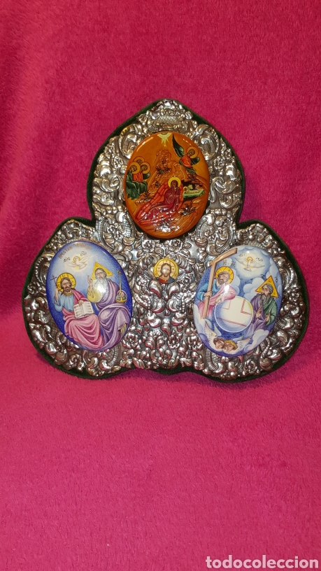 Arte: 3 ICONOS PINTADOS EN MARCO - Foto 13