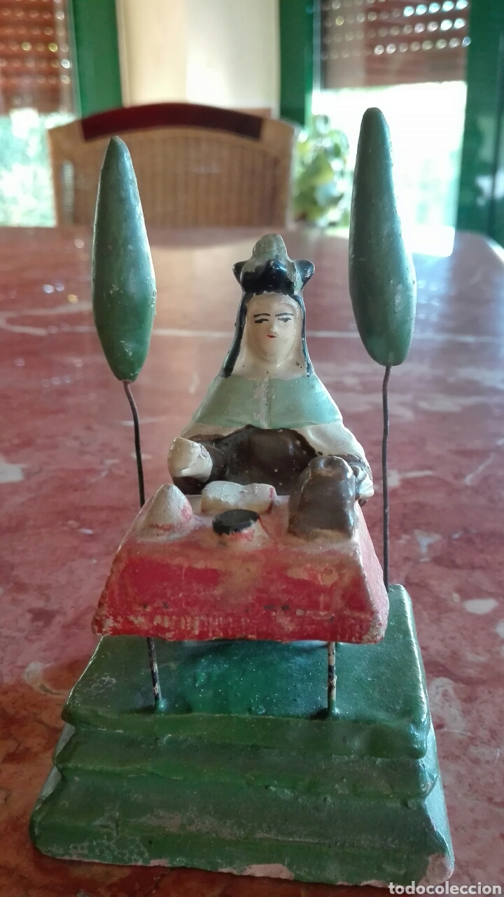 Arte: Sta Teresa de barro S. XIX - Foto 1