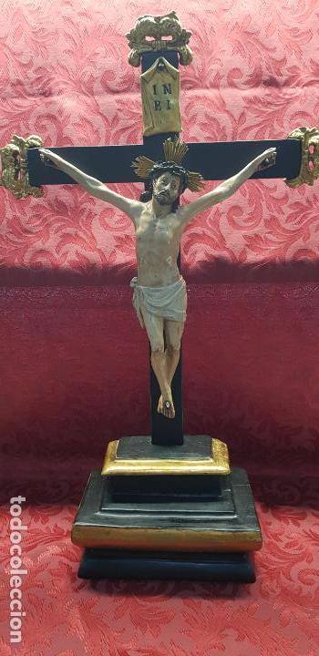 Arte: CRUCIFICADO  DE  ALTAR - Foto 1