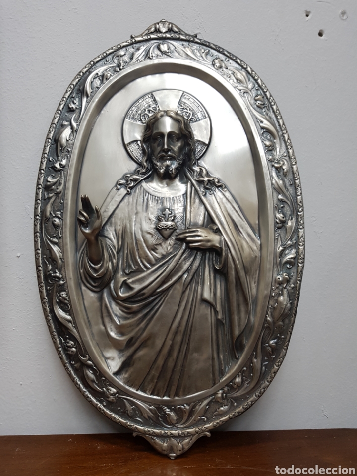 Arte: &Oacute;valo coraz&oacute;n de Jes&uacute;s - Foto 1