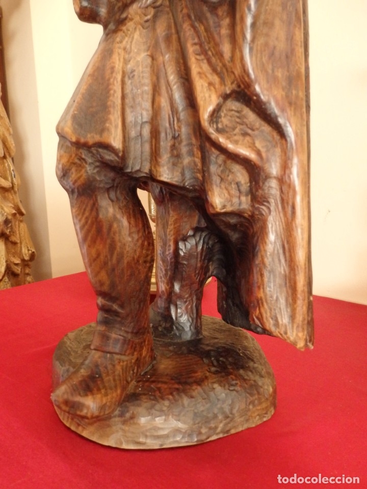escultura de bulto redondo en madera tallada. e - Comprar Escultura