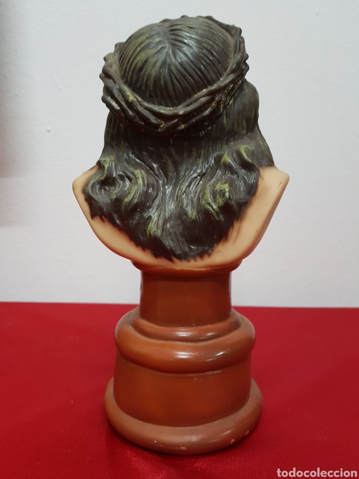 Arte: Busto de Cristo de pl&aacute;stico y arena - Foto 3