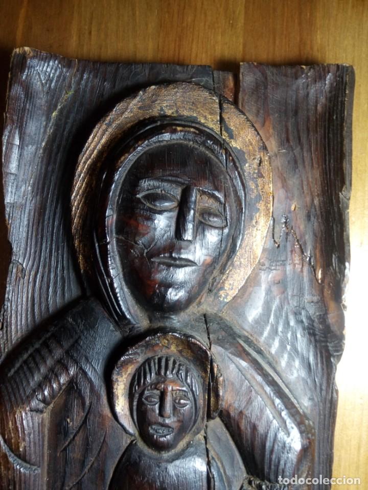 Arte: RELIEVE RELIGIOSO EN MADERA. - Foto 5