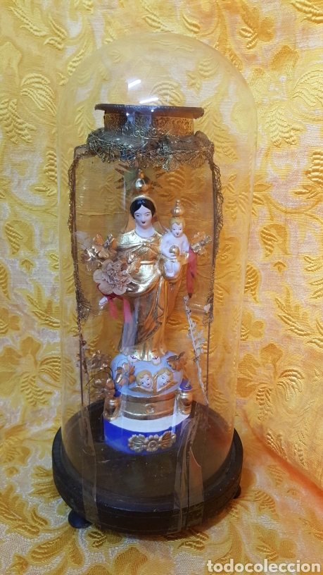 Arte: VIRGEN CON NI&Ntilde;O EN FANAL - Foto 3