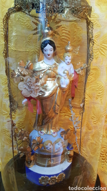 Arte: VIRGEN CON NI&Ntilde;O EN FANAL - Foto 6