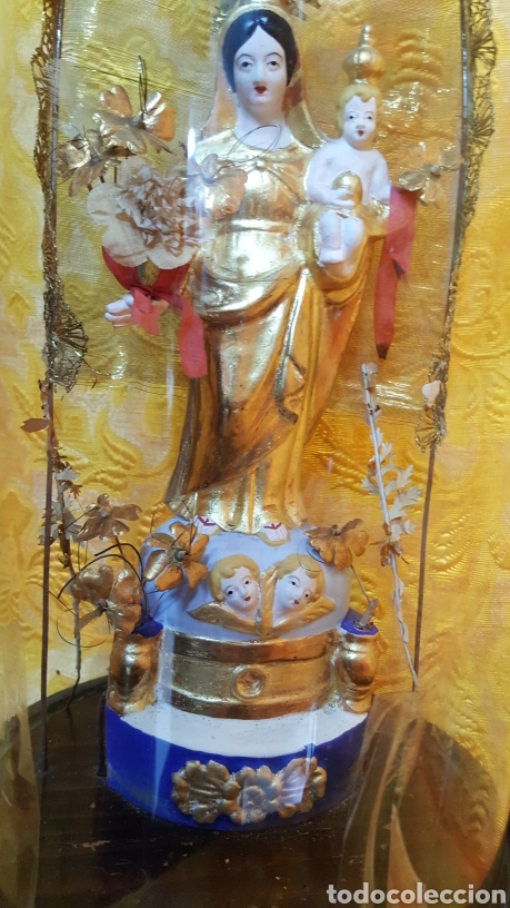 Arte: VIRGEN CON NI&Ntilde;O EN FANAL - Foto 7